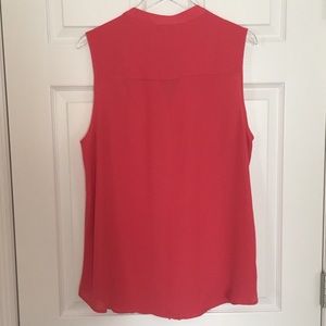 torrid Tops - torrid | sheer coral sleeveless pocket top NWT torrid Tops - torrid | sheer coral sleeveless pocket top NWT